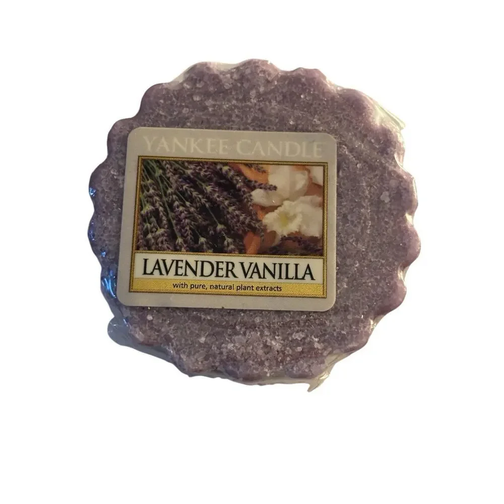 Lavender Vanilla Yankee Candle Retired Wax Tart Melts Rare Lot Of 16